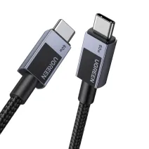 Cable USB-C 2.0 to USB-C 2.0 Ugreen L524 PD 3A 0.5m (gray)