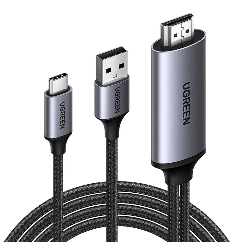 Adapter HDMI to USB-C Ugreen CM773 4k 60Hz 5V 1A