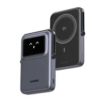 Magnetic Power Bank UNO Ugreen PB764 10000mAh Grey