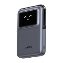 Magnetic Power Bank UNO Ugreen PB764 10000mAh Grey