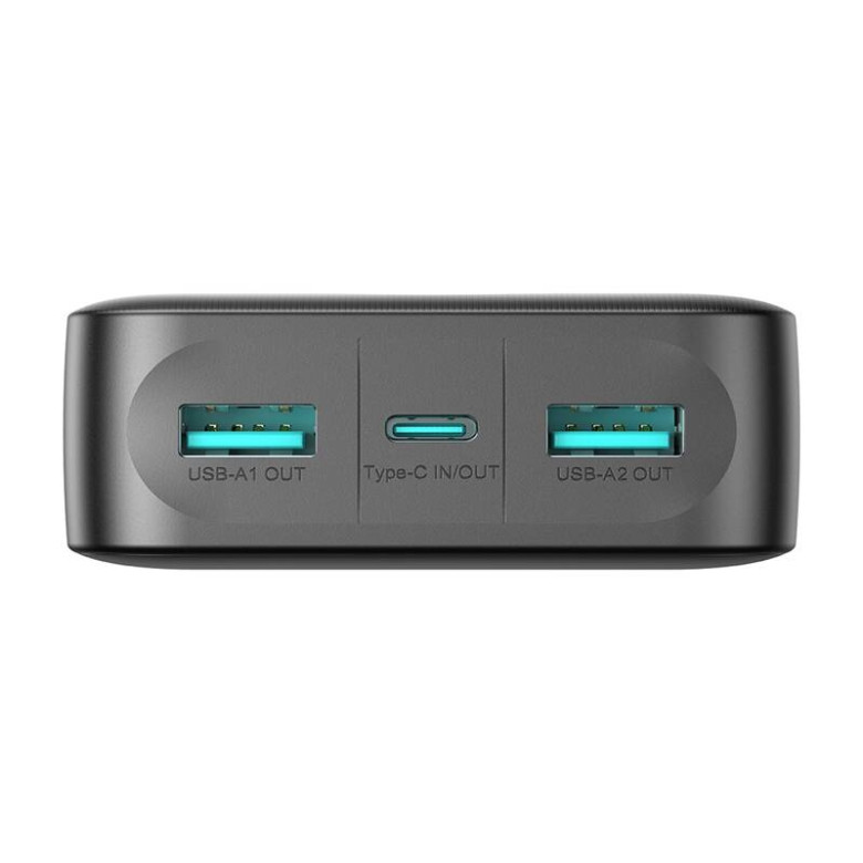 Powerbank Joyroom JR-PBF14 2.4A LED; 20000mAh (black) Powerbank Joyroom JR-PBF14 2.4A LED; 20000mAh (black)