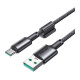 Cable USB - USB-C Joyroom S-A50 Unlimited 3A  1.2m gray