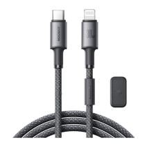 Cable USB-C Lightning Joyroom 30W, 1.2m Gray