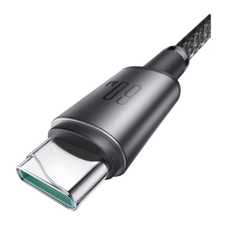 Cable USB-C - USB-C Joyroom S-A50 60W 1.2m Gray Cable USB-C - USB-C Joyroom S-A50 60W 1.2m Gray