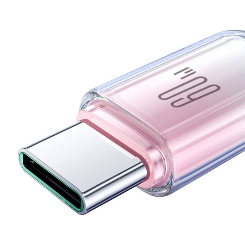 Kábel USB-C USB-C Joyroom S-A42 60W 1.2m fehér Kábel USB-C USB-C Joyroom S-A42 60W 1.2m fehér