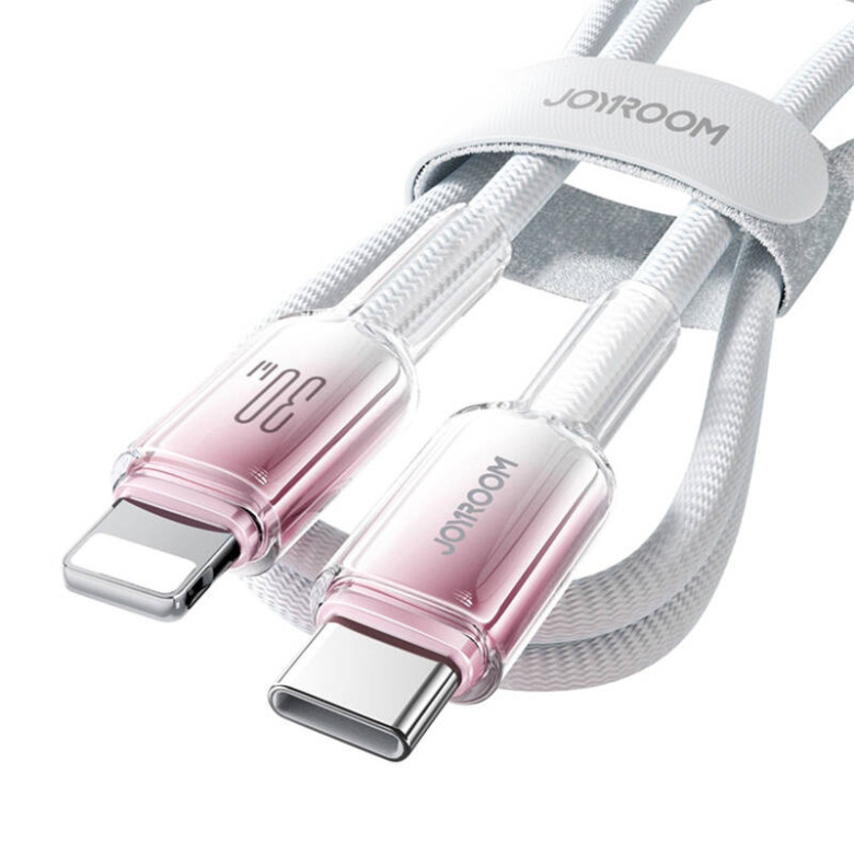 Kábel USB-C Lightning Joyroom S-A42 30W 1.2m biały Kábel USB-C Lightning Joyroom S-A42 30W 1.2m biały