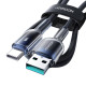 Cable USB-A USB-C Joyroom S-A42 3A 1.2m black Cable USB-A USB-C Joyroom S-A42 3A 1.2m black