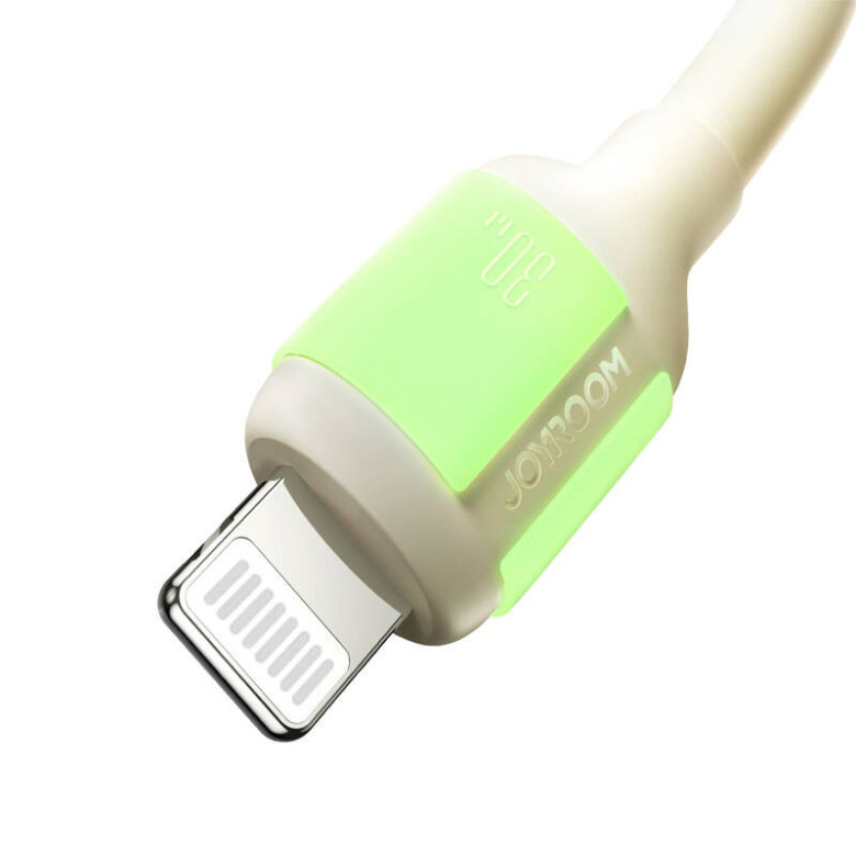 Joyroom S-A53 USB-C Lightning 30W-os gyors töltőkábel Lightning 30W-ra Joyroom S-A53 USB-C Lightning 30W-os gyors töltőkábel Lightning 30W-ra