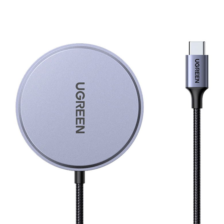 Magnetic Wireless Charger UGREEN MagSafe W703, 15W, 1,5m
