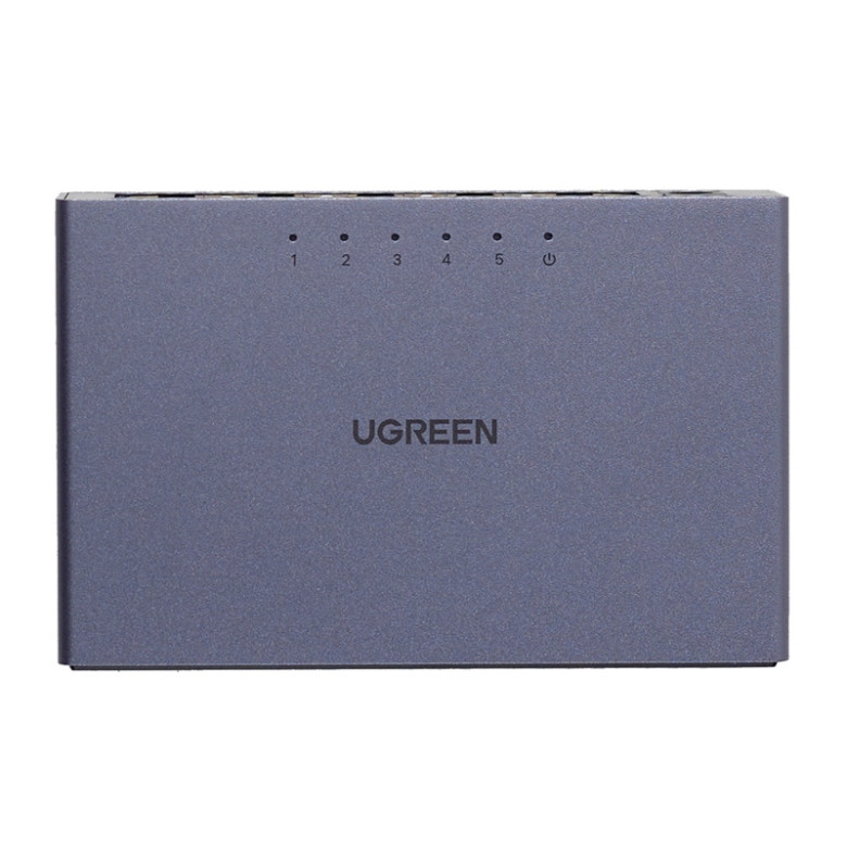 5-port Switch UGREEN CM633 GigaBit Ethernet (black) 5-port Switch UGREEN CM633 GigaBit Ethernet (black)