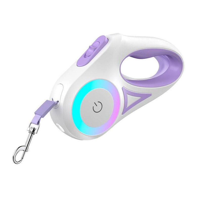 Rojeco 3M Automatic Retractable Dog Leash (purple)