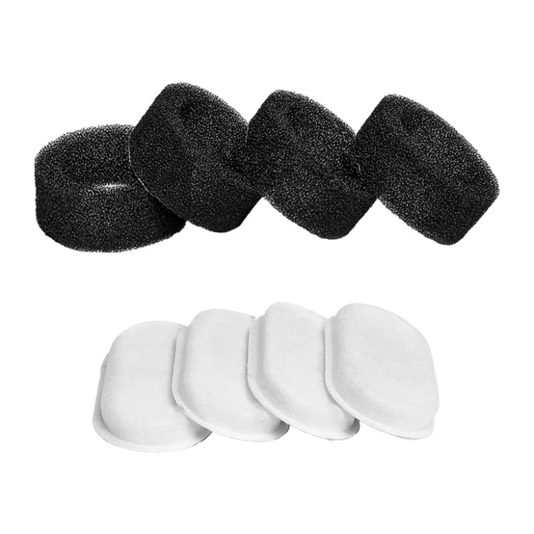 Rojeco 3.2L /2L rozsdamentes acélból készült macska vizes szökőkút szűrők 4Set