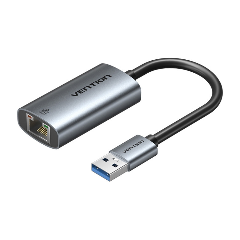 USB-A to Gigabit Ethernet Adapter Vention 0.15m USB-A to Gigabit Ethernet Adapter Vention 0.15m
