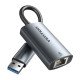 USB-A + USB-C to Gigabit Ethernet Adapter Vention 0.15m