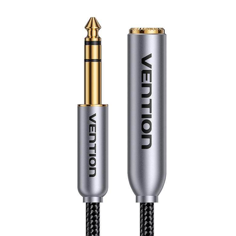 Audio Cable 6.35mm Male to Female Vention 1m
