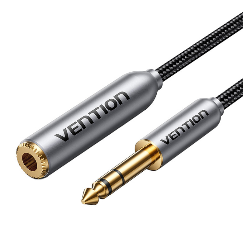 Vention férfi és női 6,35 mm-es audiokábel BCXHHH 2m Vention férfi és női 6,35 mm-es audiokábel BCXHHH 2m