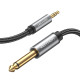 Audiokábel mini jack 3,5 mm-es férfi jack 6,35 mm-es férfi Vention BCYHJ 5m