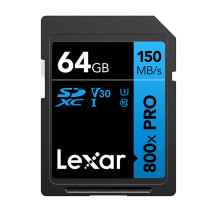 Lexar Professional 800x Pro SDXC 64GB memóriakártya