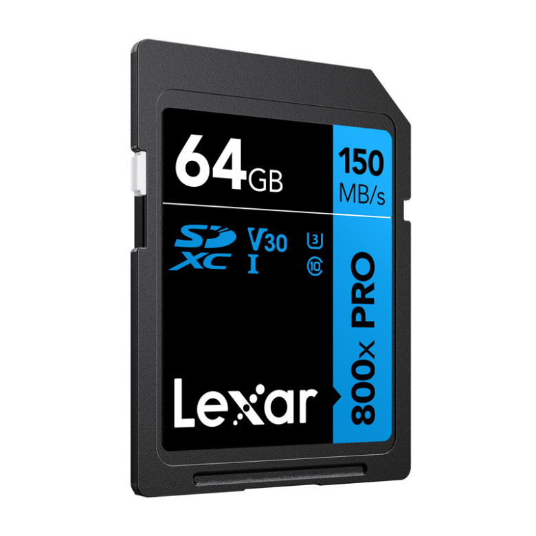 Lexar Professional 800x Pro SDXC 64GB memóriakártya