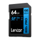 Lexar Professional 800x Pro SDXC 64GB memóriakártya