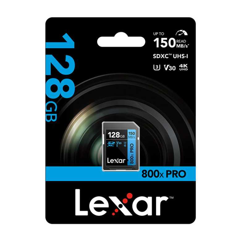 Lexar Professional 800x Pro SDXC 128 GB memóriakártya