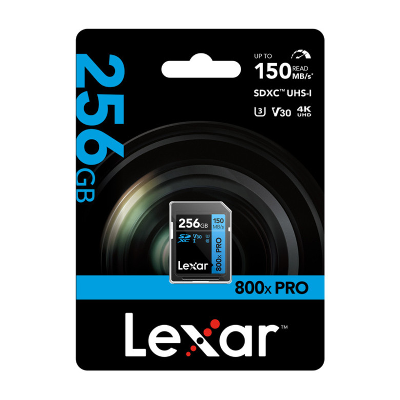 Lexar Professional 800x Pro SDXC 256GD memóriakártya