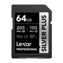 Lexar Professional SILVER PLUS SDXC 64 GB memóriakártya