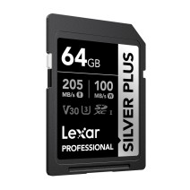 Lexar Professional SILVER PLUS SDXC 64 GB memóriakártya