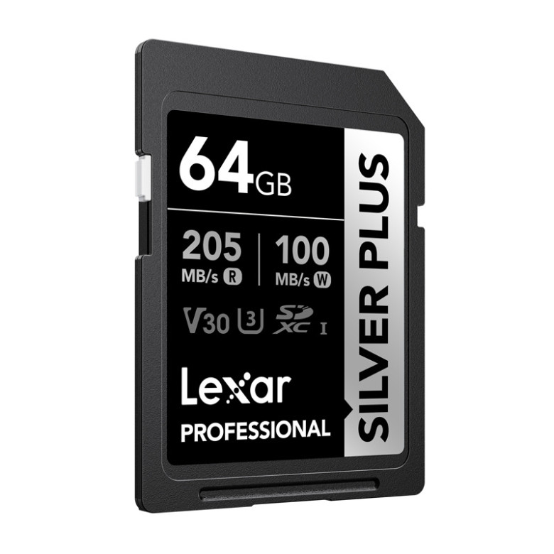 Lexar Professional SILVER PLUS SDXC 64 GB memóriakártya