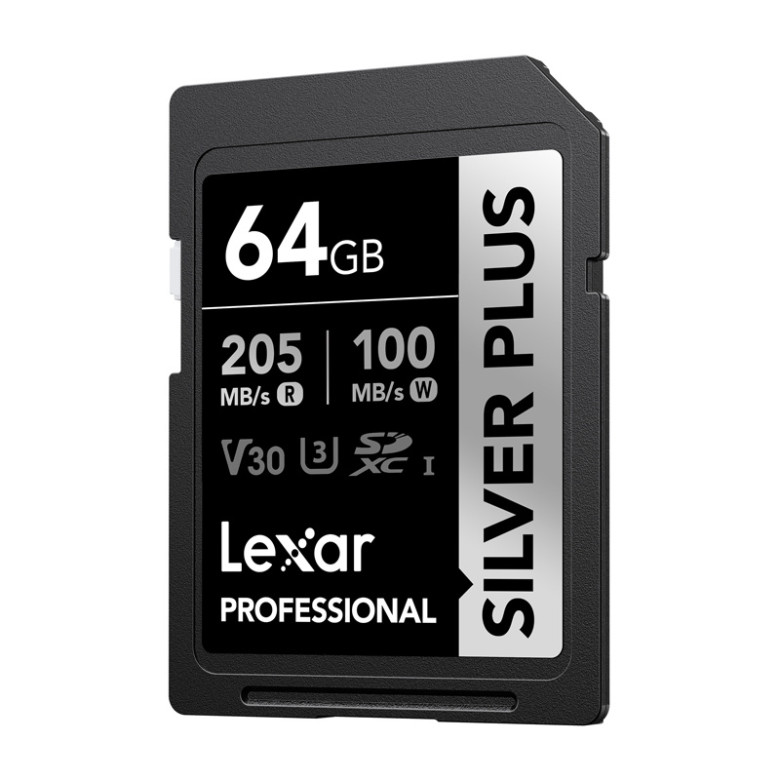 Lexar Professional SILVER PLUS SDXC 64 GB memóriakártya