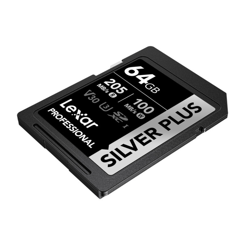 Lexar Professional SILVER PLUS SDXC 64 GB memóriakártya