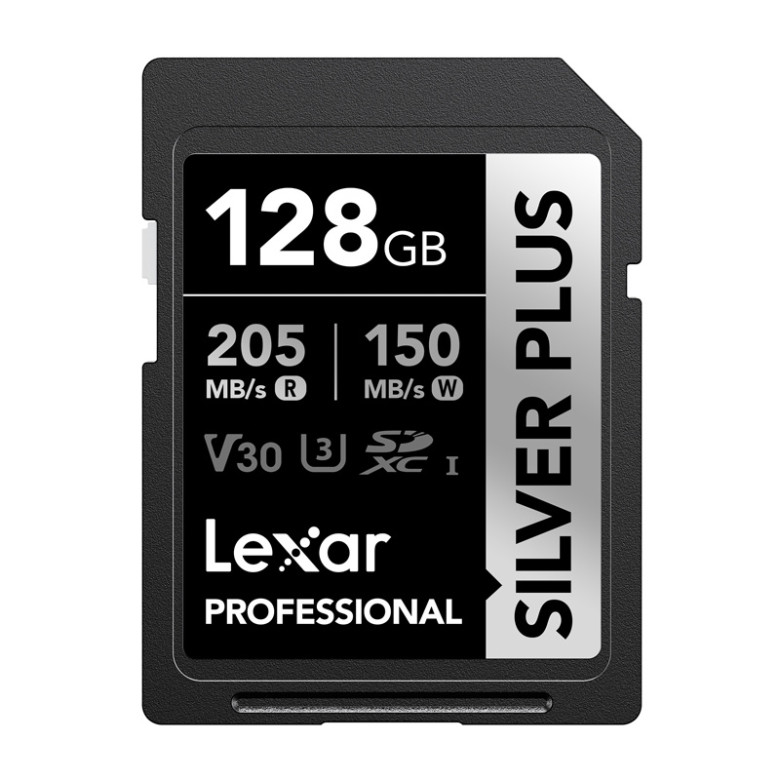 Lexar Professional SILVER PLUS SDXC 128 GB memóriakártya