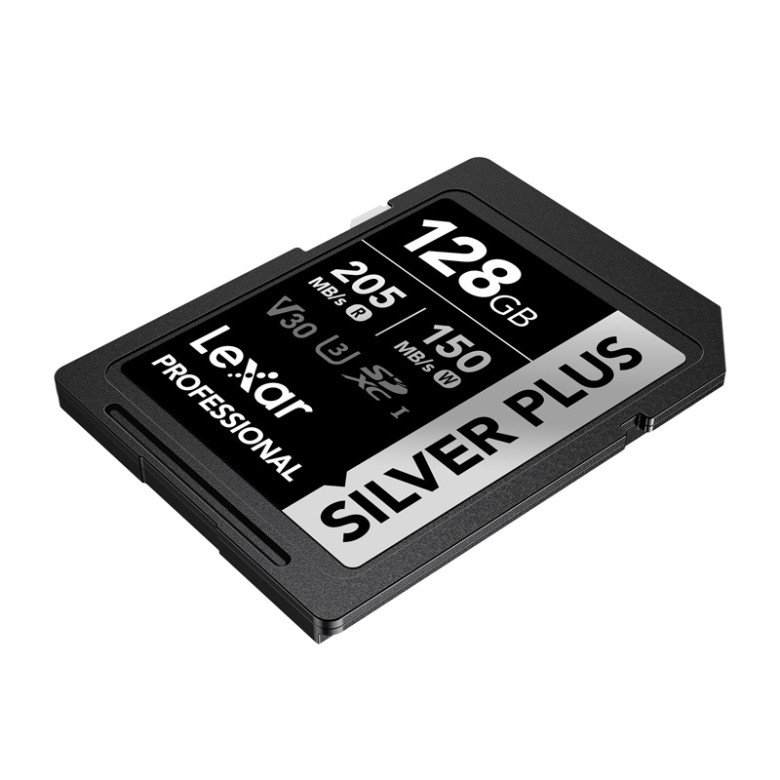 Lexar Professional SILVER PLUS SDXC 128 GB memóriakártya