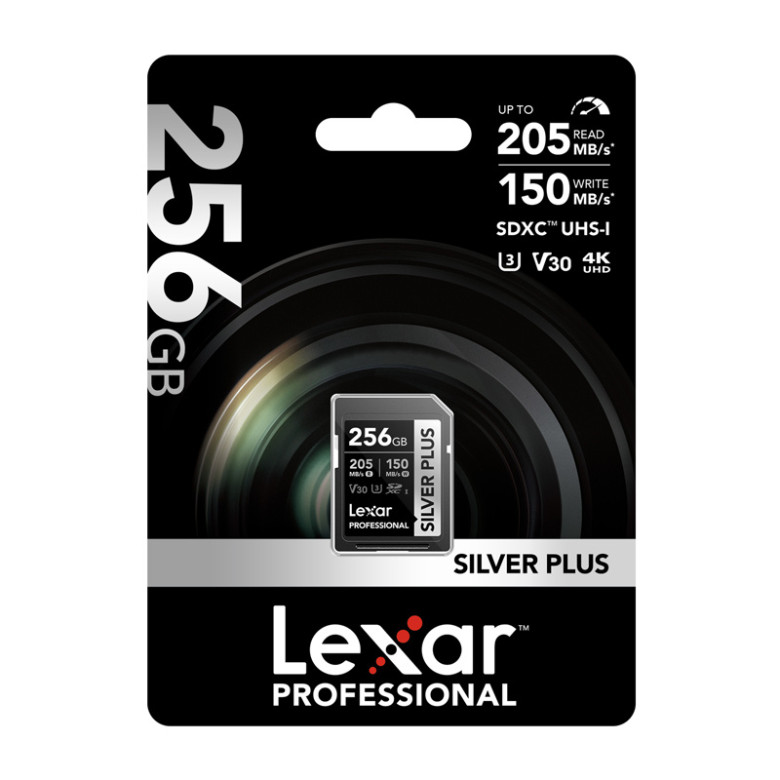Lexar Professional SILVER PLUS SDXC 256 GB memóriakártya