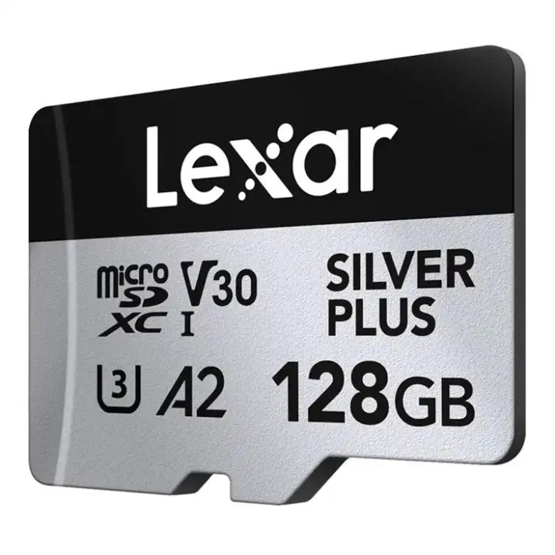 Karta pamięci Lexar High-Performance Silver Plus microSDXC 128GB + adapter