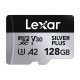 Karta pamięci Lexar High-Performance Silver Plus microSDXC 128GB + adapter