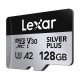 Karta pamięci Lexar High-Performance Silver Plus microSDXC 128GB + adapter