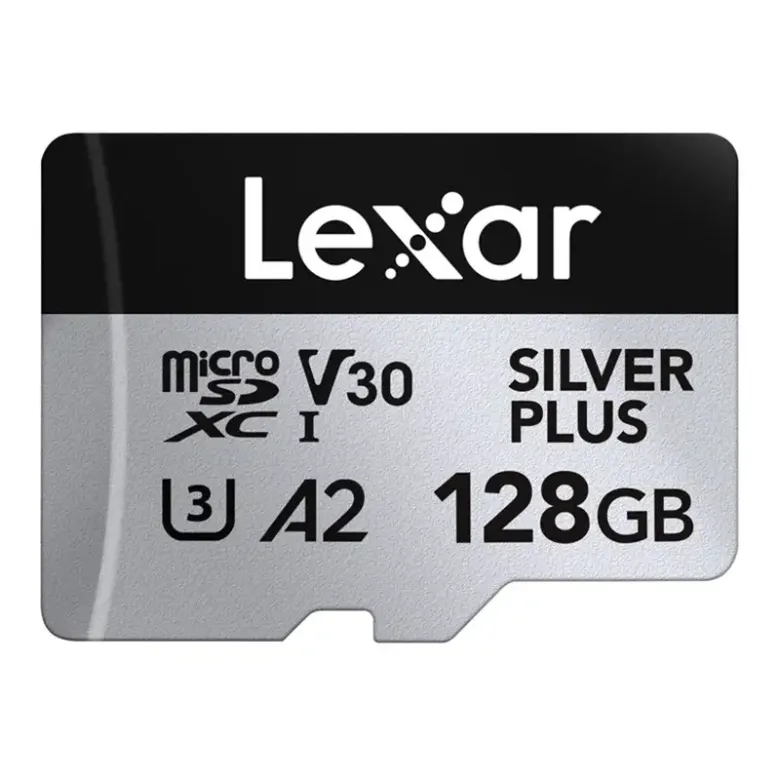 Karta pamięci Lexar High-Performance Silver Plus microSDXC 128GB + adapter