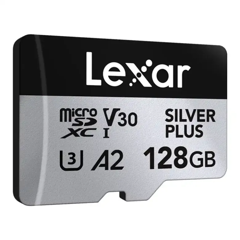Karta pamięci Lexar High-Performance Silver Plus microSDXC 128GB + adapter