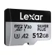 Karta pamięci Lexar High-Performance Silver Plus microSDXC 512GB + adapter