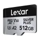 Karta pamięci Lexar High-Performance Silver Plus microSDXC 512GB + adapter