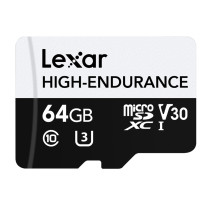 Lexar High-Endurance microSDHC/microSDXC 64GB memóriakártya