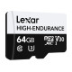 Lexar High-Endurance microSDHC/microSDXC 64GB memóriakártya