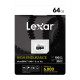 Lexar High-Endurance microSDHC/microSDXC 64GB memóriakártya
