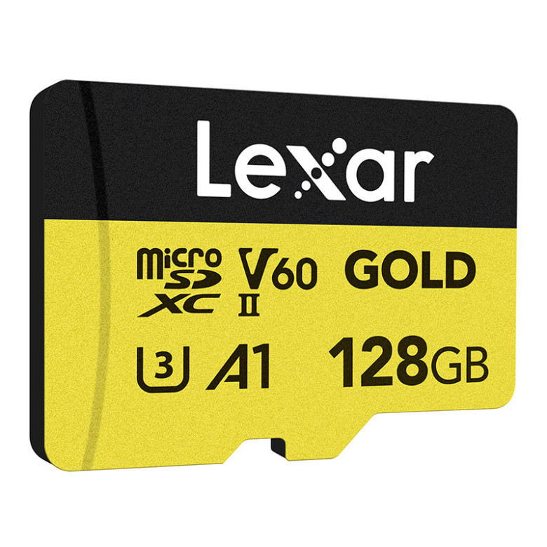 Lexar GOLD microSDXC 128GB memóriakártya Lexar GOLD microSDXC 128GB