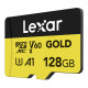 Lexar GOLD microSDXC 128GB memóriakártya Lexar GOLD microSDXC 128GB