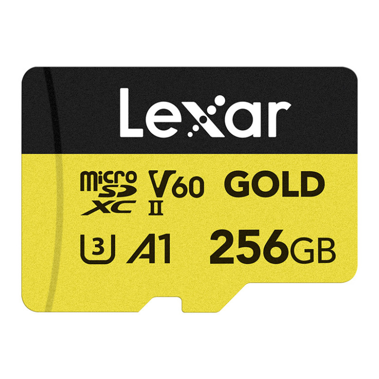 Memóriakártya Lexar GOLD microSDXC 256GB