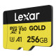 Memóriakártya Lexar GOLD microSDXC 256GB
