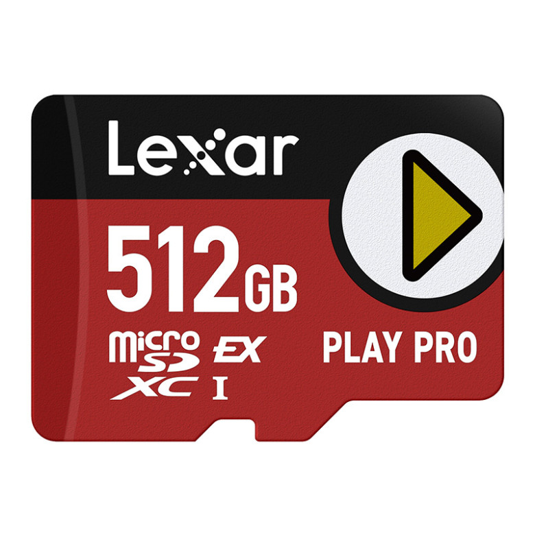 Lexar PLAY Pro microSD Express 7.1 512GB memóriakártya Lexar PLAY Pro microSD Express 7.1 512GB