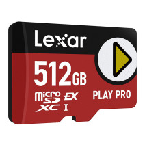 Lexar PLAY Pro microSD Express 7.1 512GB memóriakártya Lexar PLAY Pro microSD Express 7.1 512GB
